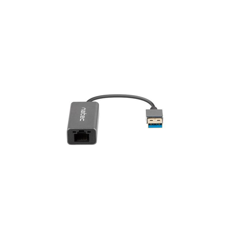 Karta sieciowa Natec Cricket USB 3.0 - RJ-45 1Gb na kablu | PartsPC.pl