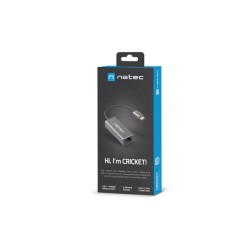 Karta sieciowa Natec Cricket USB-C 3.1 - RJ-45 1Gb na kablu… | PartsPC.pl