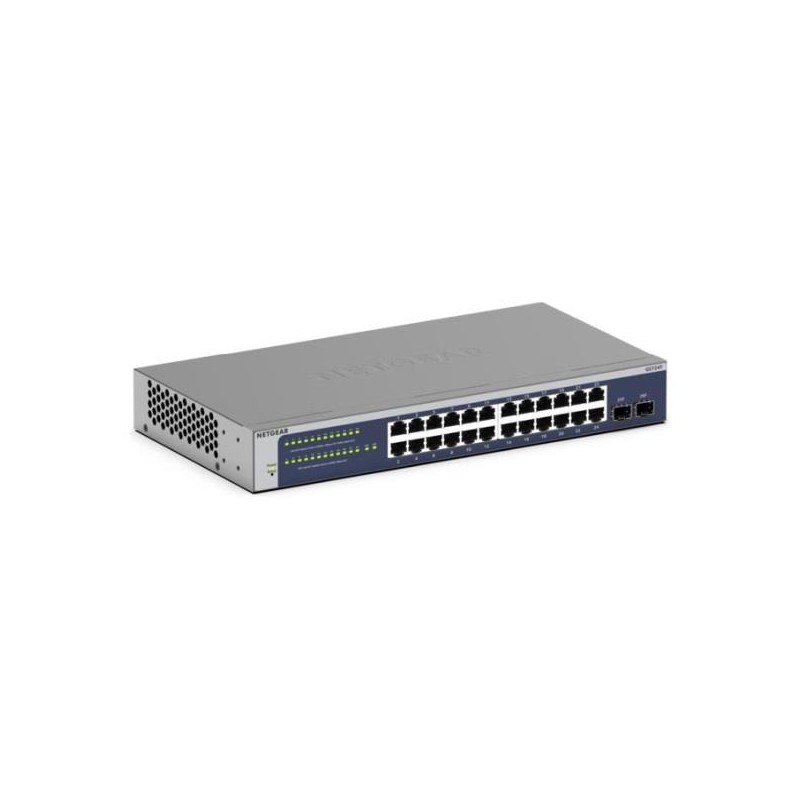 Switch zarządzalny Netgear GS724T-600EUS 24x1GbE 2xSFP