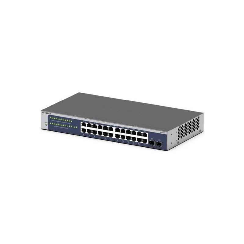 Switch zarządzalny Netgear GS724T-600EUS 24x1GbE 2xSFP