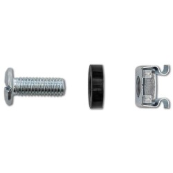Zestaw montażowy Qoltec M16 do szaf RACK | 50szt. | PartsPC.pl