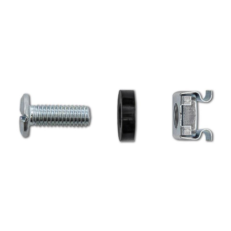Zestaw montażowy Qoltec M16 do szaf RACK | 50szt. | PartsPC.pl