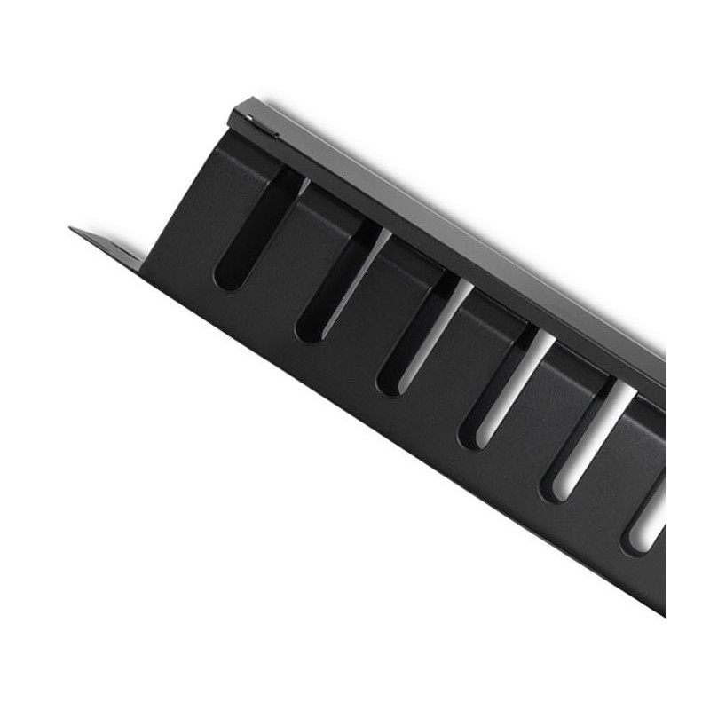 Organizer kabli RACK QOLTEC 19" | 1U | PartsPC.pl