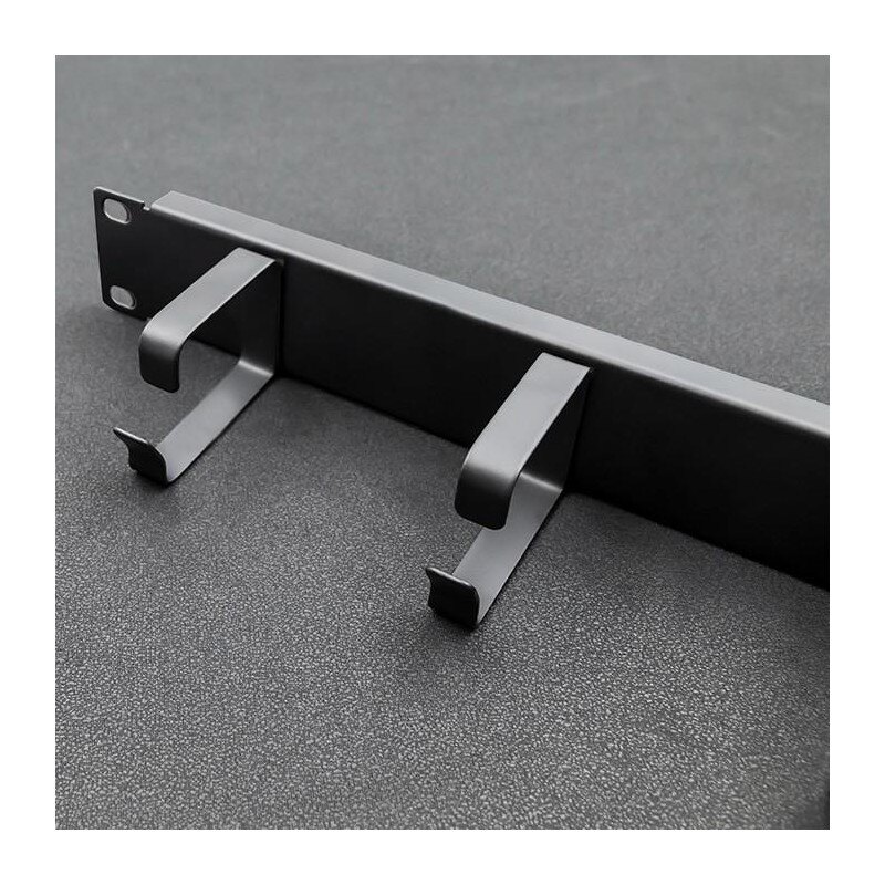 Organizer kabli QOLTEC do szaf RACK 19" | 1U | PartsPC.pl