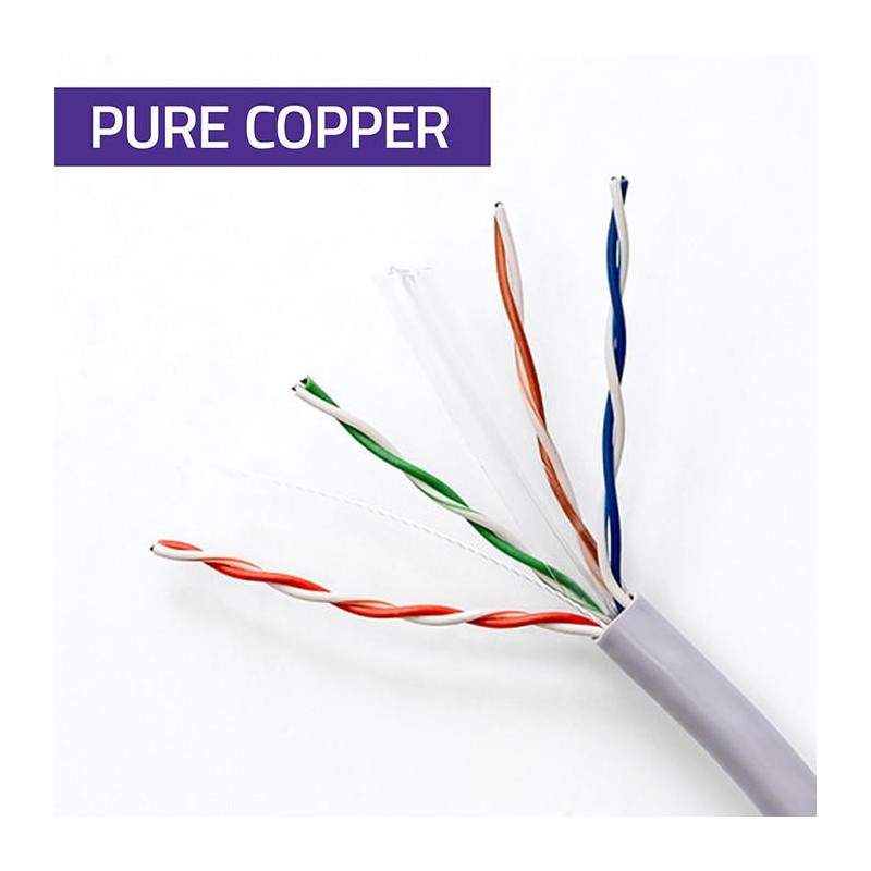Kabel sieciowy Qoltec Patchcord skrętka UTP | Miedziany Cu |… | PartsPC.pl