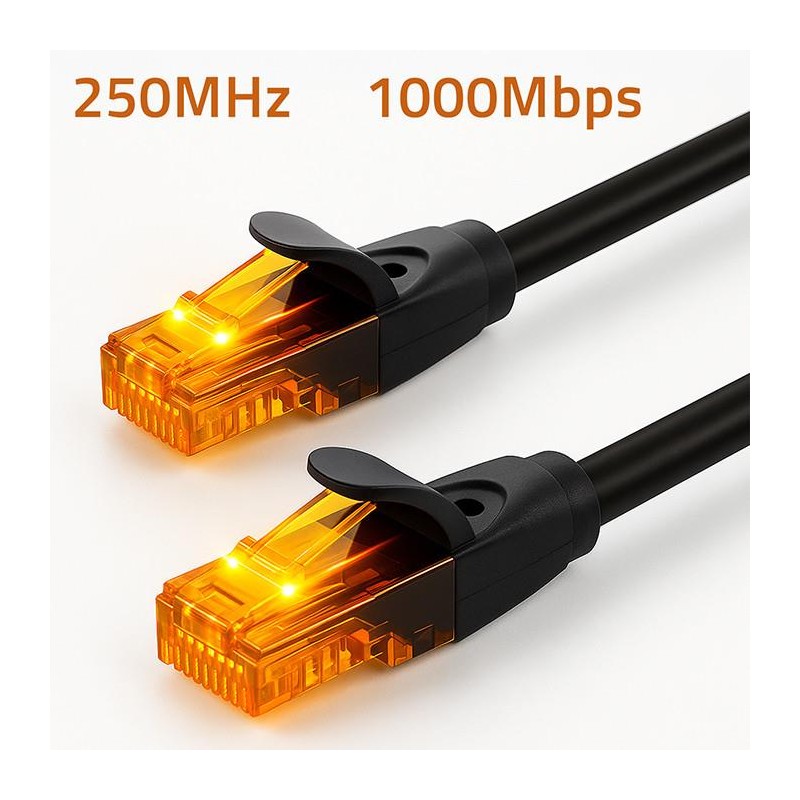 Kabel Patchcord Qoltec UTP | CAT6 | 2 x RJ-45 | High speed 1… | PartsPC.pl