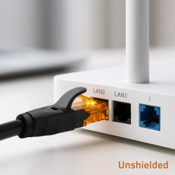 Kabel Patchcord Qoltec UTP | CAT6 | 2 x RJ-45 | High speed 1… | PartsPC.pl