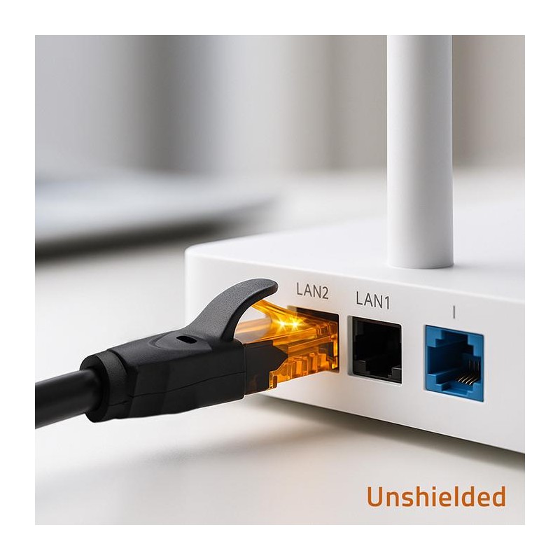 Kabel Patchcord Qoltec UTP | CAT6 | 2 x RJ-45 | High speed 1… | PartsPC.pl