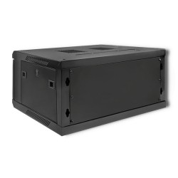 Szafa RACK Qoltec 19" | 4U | 450x600x280 | Czarna | Wisząca