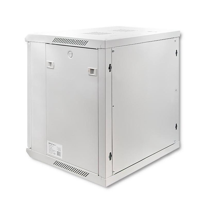 Szafa RACK Qoltec 19" | 12U | 600x635x450 | Szara | Wisząca… | PartsPC.pl