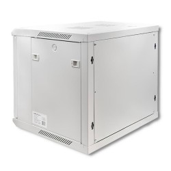 Szafa RACK Qoltec 19" | 9U | 600x600x500 | Szara | Wisząca… | PartsPC.pl