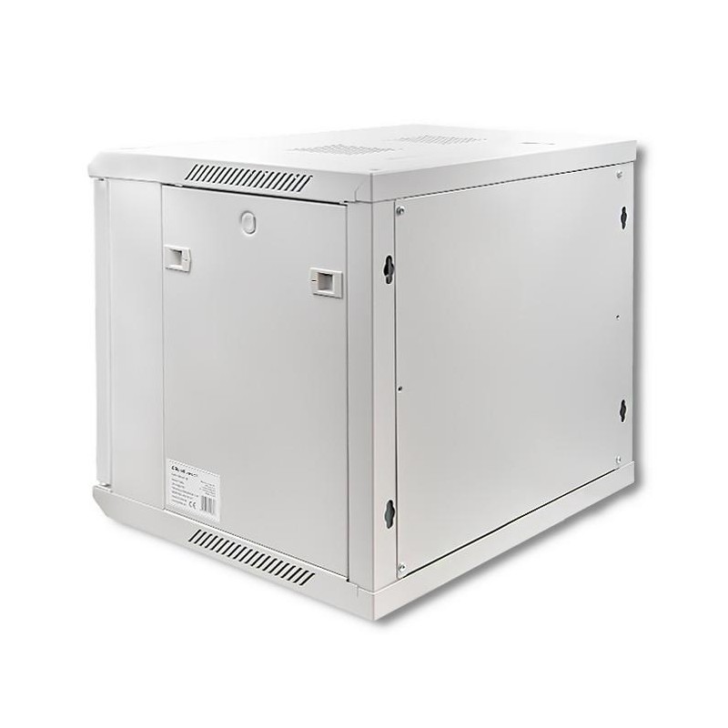 Szafa RACK Qoltec 19" | 9U | 600x600x500 | Szara | Wisząca… | PartsPC.pl