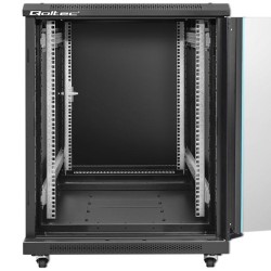 Szafa RACK Qoltec 19" | 15U | 600x600x855 | Stalowa obudowa… | PartsPC.pl