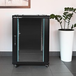 Szafa RACK Qoltec 19" | 15U | 600x600x855 | Stalowa obudowa… | PartsPC.pl