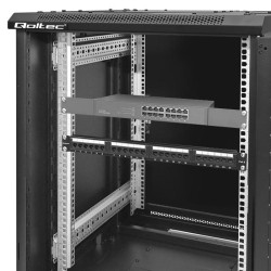 Szafa RACK Qoltec 19" | 15U | 600x600x855 | Stalowa obudowa… | PartsPC.pl