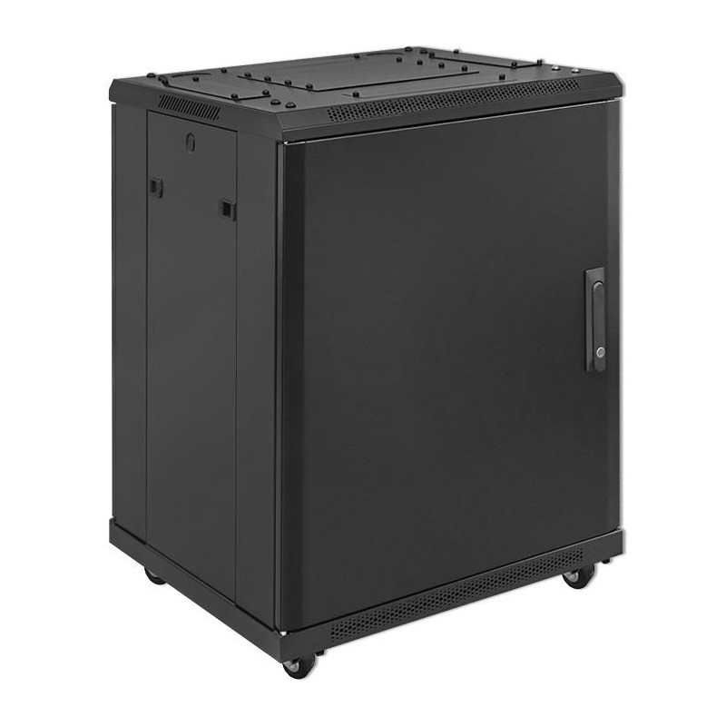 Szafa RACK Qoltec 19" | 15U | 600x600x855 | Stalowa obudowa… | PartsPC.pl
