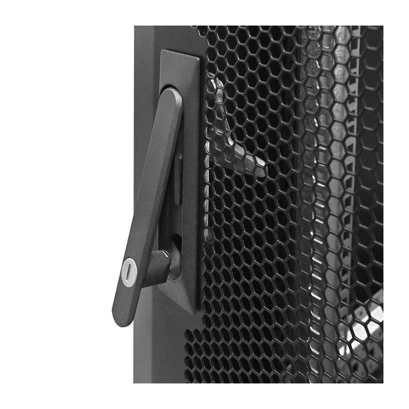 Szafa RACK Qoltec 19" | 15U | 600x600x855 | Perforowane drzw… | PartsPC.pl