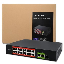 Switch niezarządzalny Qoltec przełącznik sieciowy Fast Ether… | PartsPC.pl
