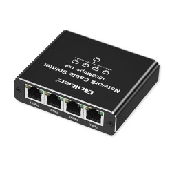 Switch niezarządzalny Qoltec mini rozdzielacz splitter 1x4 p… | PartsPC.pl