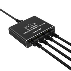 Switch niezarządzalny Qoltec mini rozdzielacz splitter 1x4 p… | PartsPC.pl