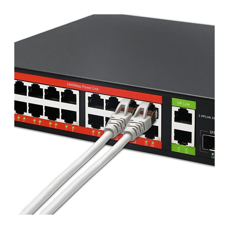 Switch niezarządzalny Qoltec przełącznik sieciowy Gigabit Et… | PartsPC.pl