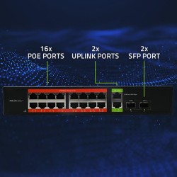 Switch niezarządzalny Qoltec przełącznik sieciowy Gigabit Et… | PartsPC.pl