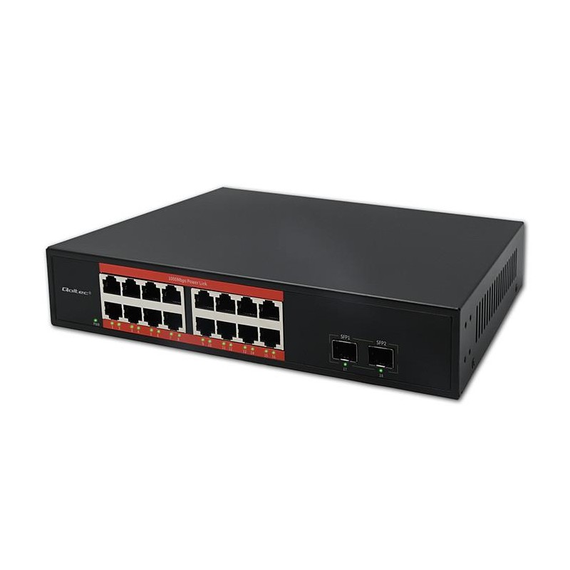 Switch niezarządzalny Qoltec przełącznik sieciowy Gigabit Et… | PartsPC.pl