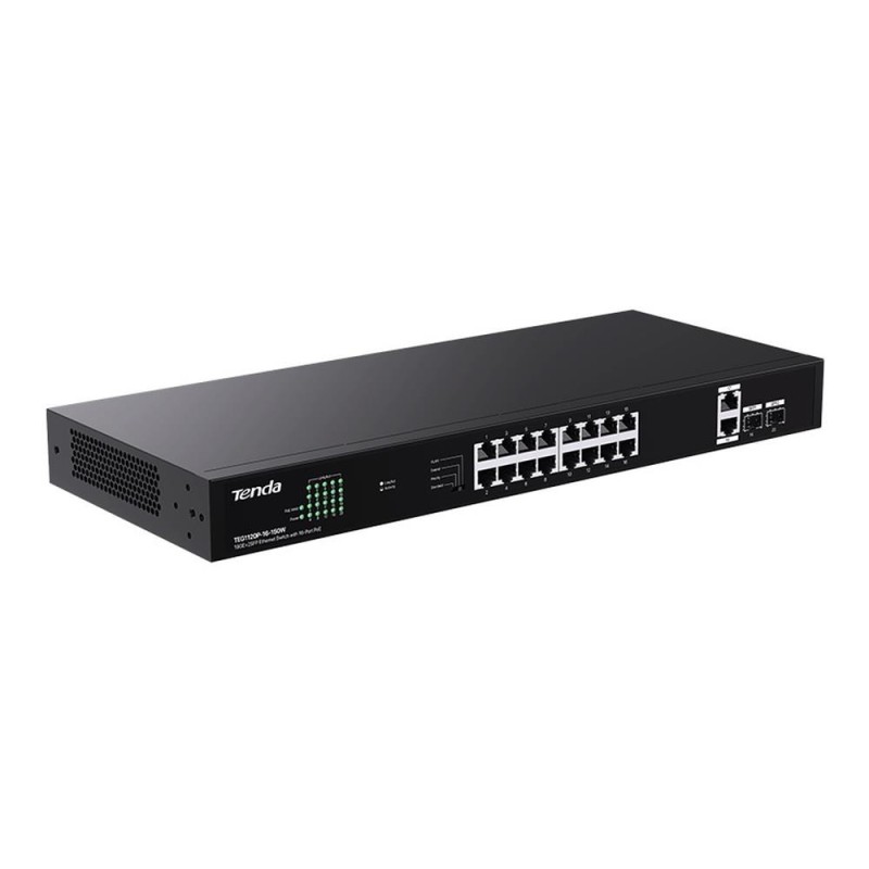Switch niezarządzalny Tenda TEG1120P-16-150W 18x1GbE 2xSFP P… | PartsPC.pl