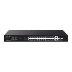 Switch niezarządzalny Tenda TEG1128P-24-410W 26x1GbE 2xSFP P… | PartsPC.pl