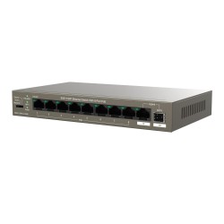 Switch niezarządzalny Tenda TEG1110PF-8-120W 9x1GbE 1xSFP Po… | PartsPC.pl