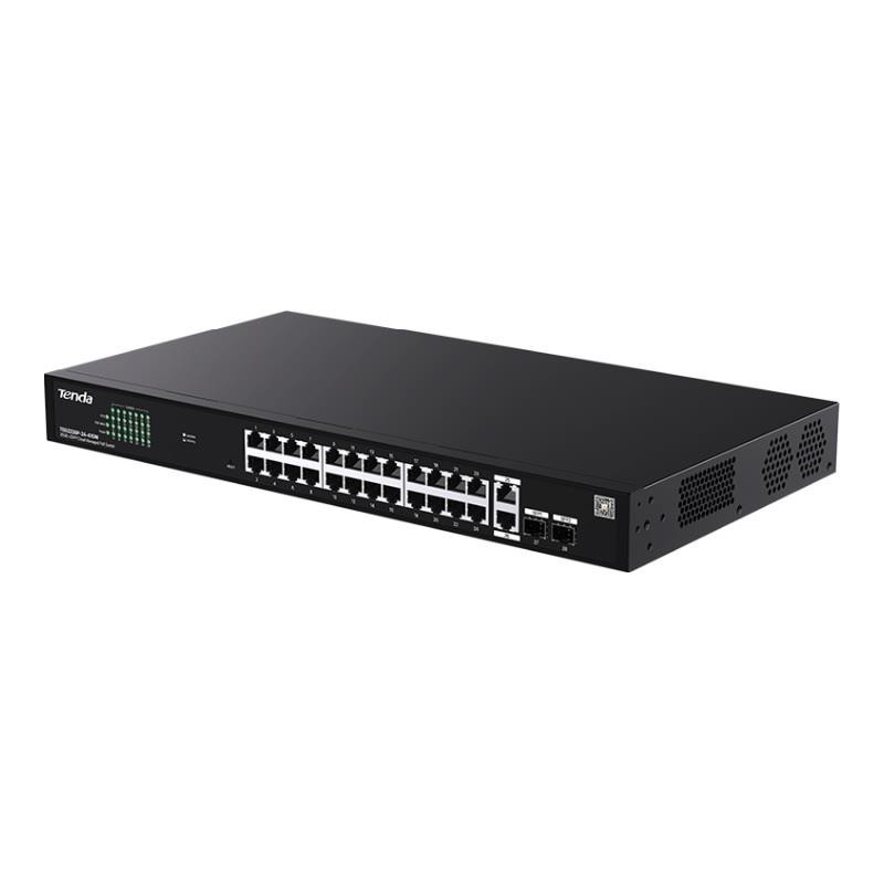 Switch zarządzalny Tenda TEG2228P-24-410W 26x1GbE + 2SFP PoE… | PartsPC.pl