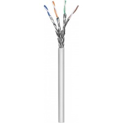 Kabel instalacyjny Techly skrętka Cat6a S/FTP linka, PIMF, 100% Miedź 305m