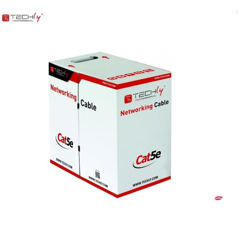 Kabel instalacyjny TechlyPro skrętka Cat5e UTP 4x2 drut CCA … | PartsPC.pl