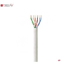 Kabel instalacyjny TechlyPro skrętka Cat6 UTP 4x2 linka CCA … | PartsPC.pl