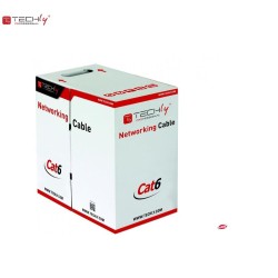 Kabel instalacyjny TechlyPro skrętka Cat6 UTP 4x2 linka CCA … | PartsPC.pl