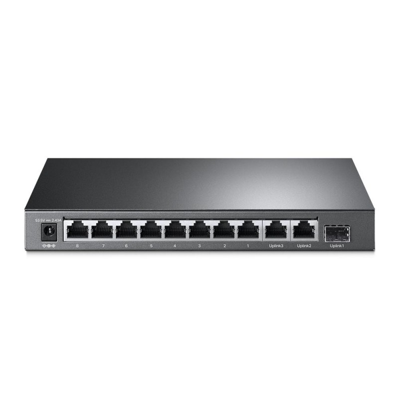 Switch niezarządzalny TP-Link TL-SL1311MP 8x10/100Mb PoE+, 2x10/100/1000Mb,