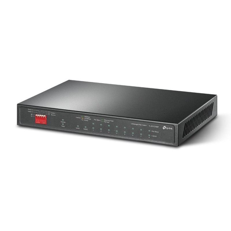 Switch niezarządzalny TP-Link TL-SG1210MP 10x100/1000 8xPoE+