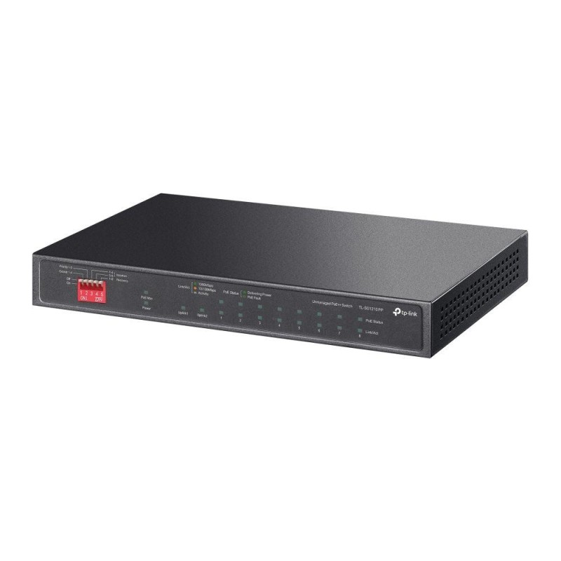Switch niezarządzalny TP-Link TL-SG1210PP 9x10/100/1GE 1xCombo SFP/RJ45