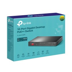 Switch niezarządzalny TP-Link TL-SG1210PP 9x10/100/1GE 1xCombo SFP/RJ45