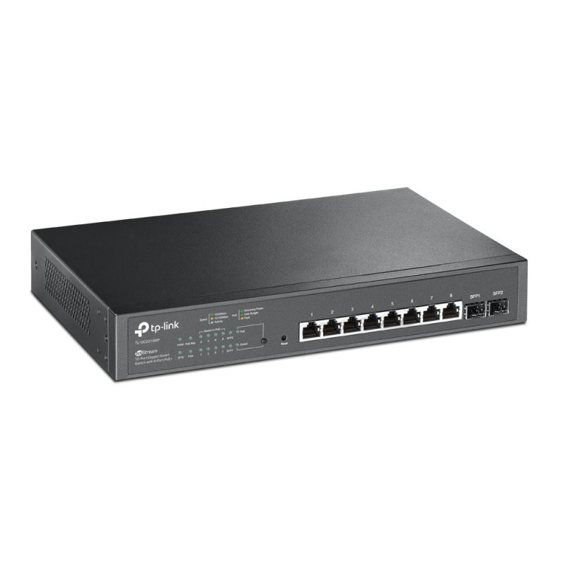 Switch zarządzalny TP-Link TL-SG2210MP JetStream 8x10/100/10… | PartsPC.pl