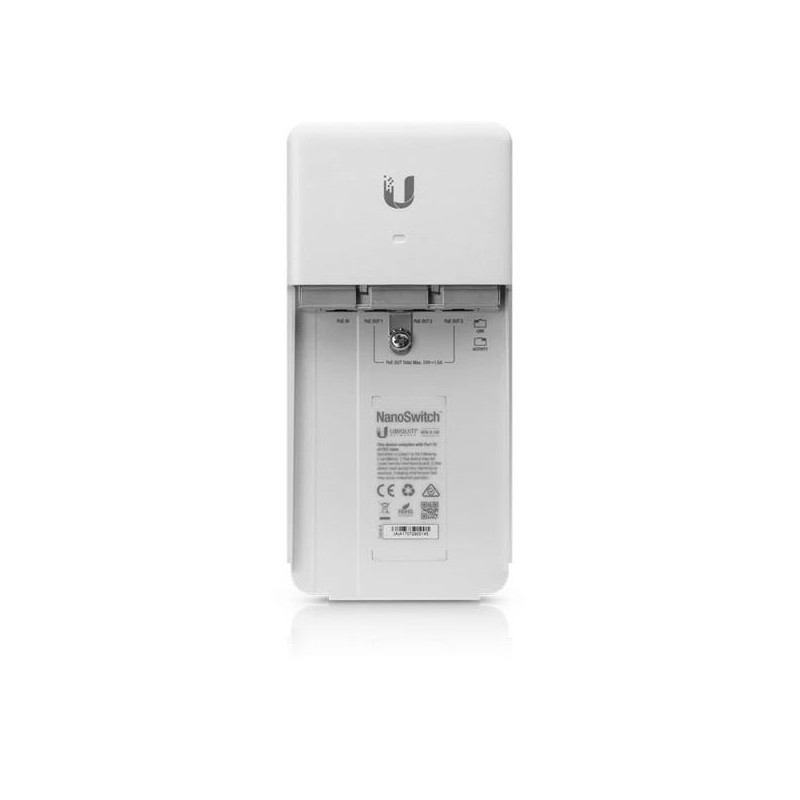 Switch niezarządzalny UBIQUITI NanoSwitch N-SW 4x10/100/1000… | PartsPC.pl
