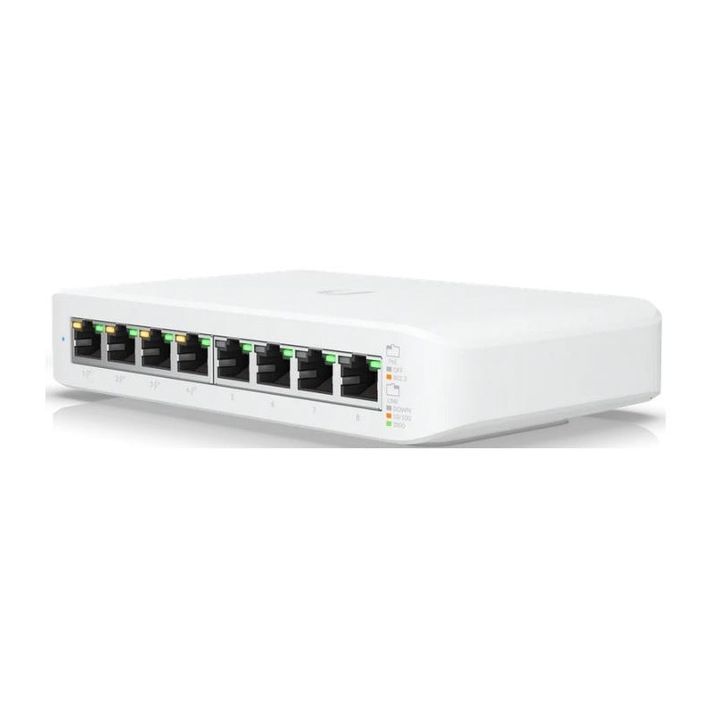 Switch zarządzalny UBIQUITI UniFi Switch Gen 2 (USW-LITE-8-P… | PartsPC.pl