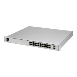 Switch zarządzalny UBIQUITI USW-Pro-24-POE 24x10x10/100/1000 2xSFP+ PoE