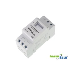 Timer cyfrowy GreenBlue GB104 na szynę DIN 16 programów max … | PartsPC.pl