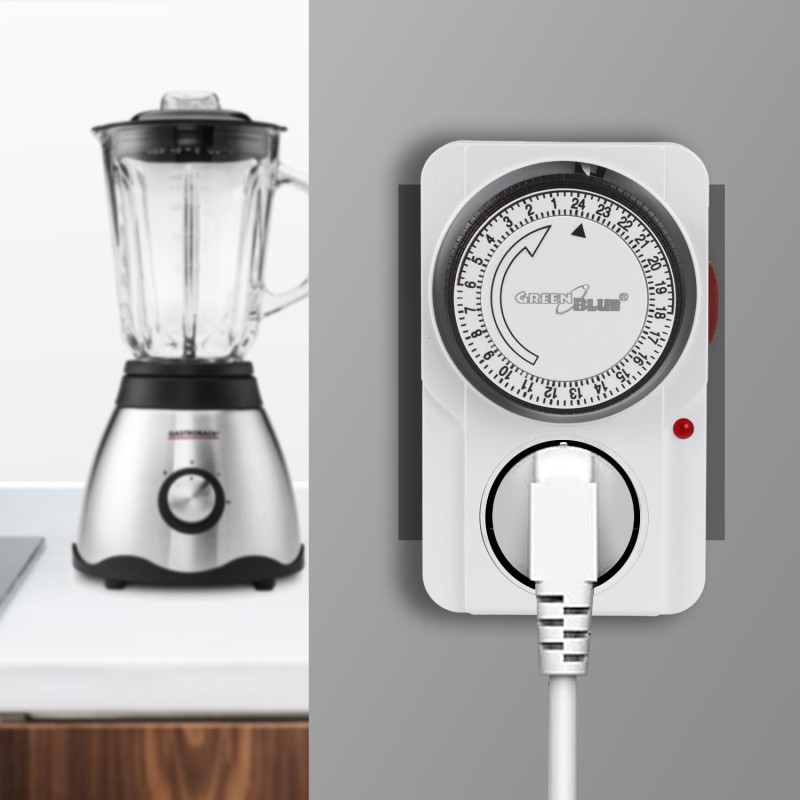 Włącznik czasowy timer mechaniczny GreenBlue GB360 E, ... | PartsPC.pl
