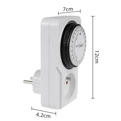 Włącznik czasowy timer mechaniczny GreenBlue GB360 E, ... | PartsPC.pl