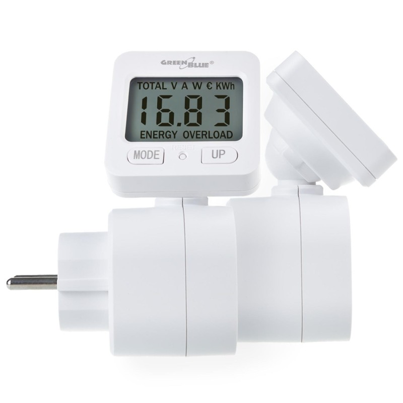 Miernik energii GreenBlue, watomierz, 16A, max. 3680W,... | PartsPC.pl