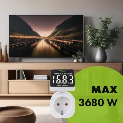 Miernik energii GreenBlue, watomierz, 16A, max. 3680W,... | PartsPC.pl
