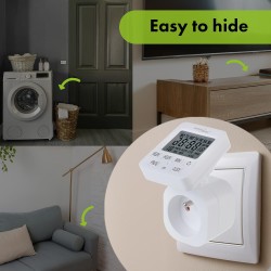 Włącznik czasowy - timer cyfrowy GreenBlue, max. obcią... | PartsPC.pl