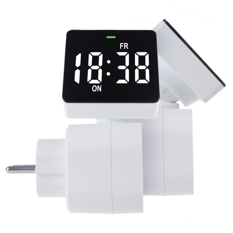 Włącznik czasowy - timer cyfrowy GreenBlue, max. obciążenie … | PartsPC.pl